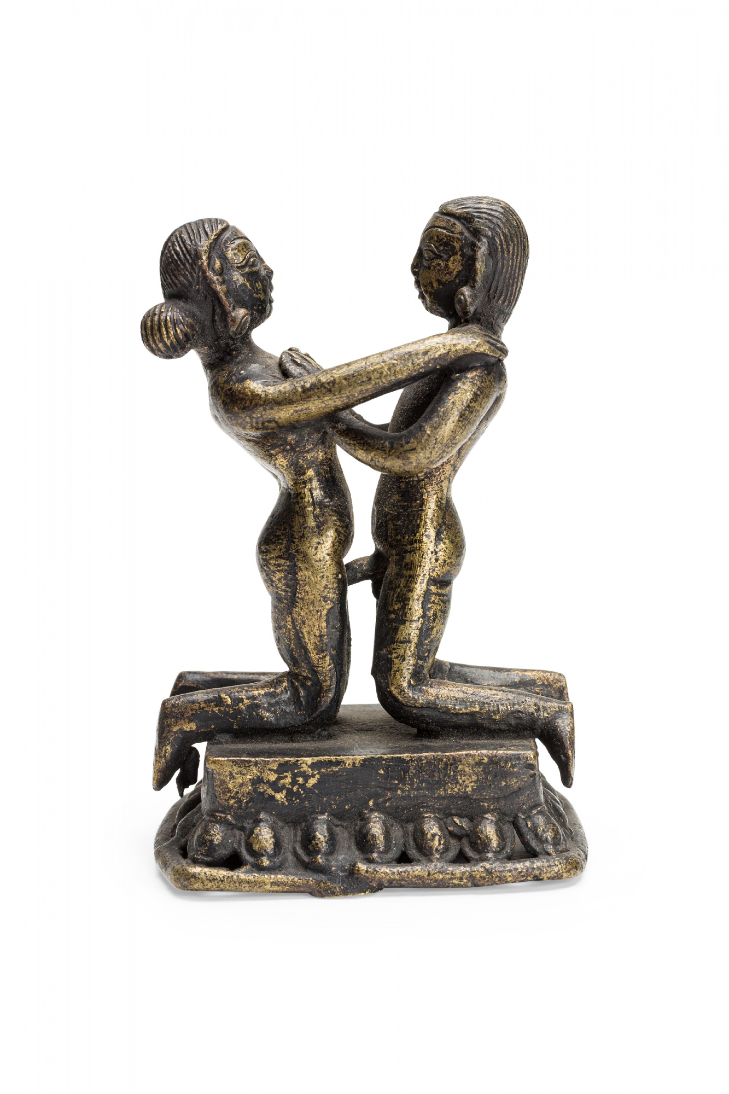 Asian erotic bronze figures 4
