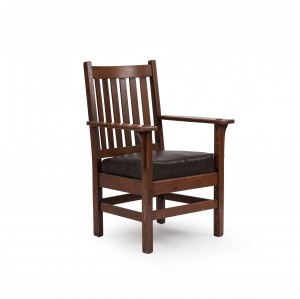 American mission oak arm chair 2