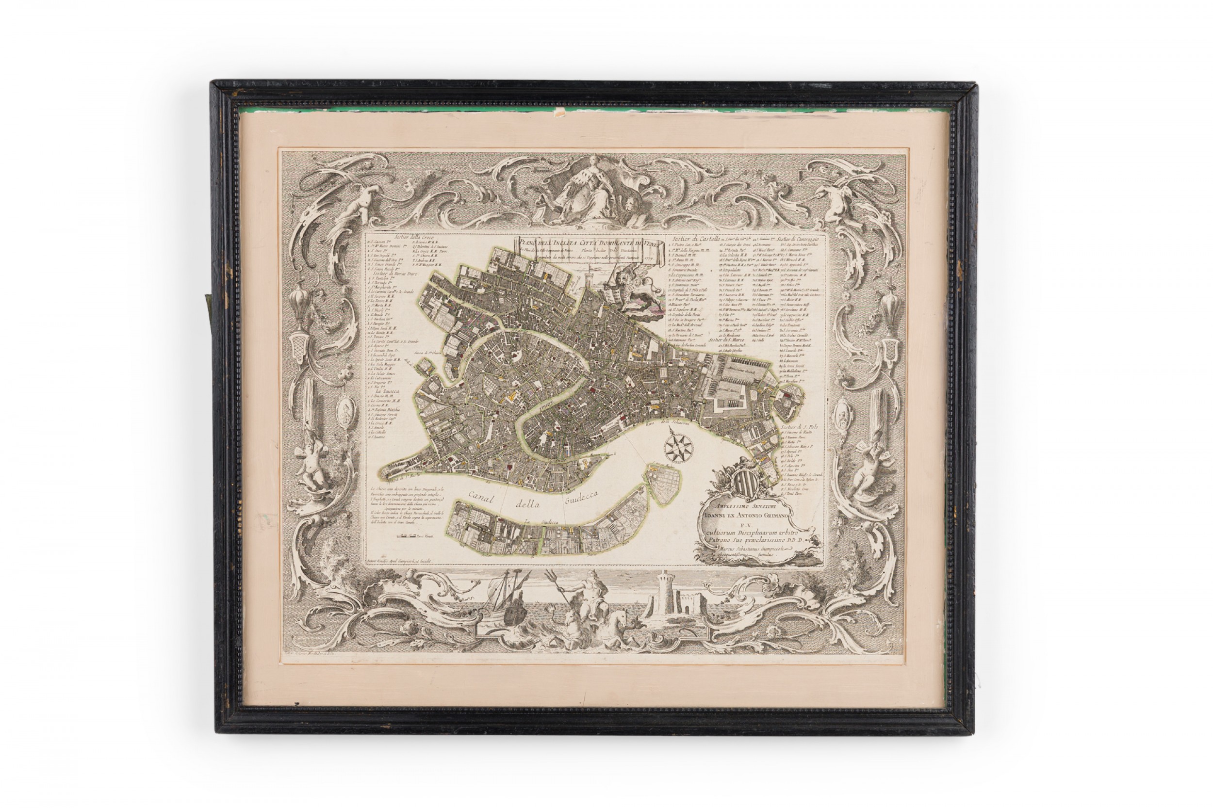 Italian neo classic map of italy 2