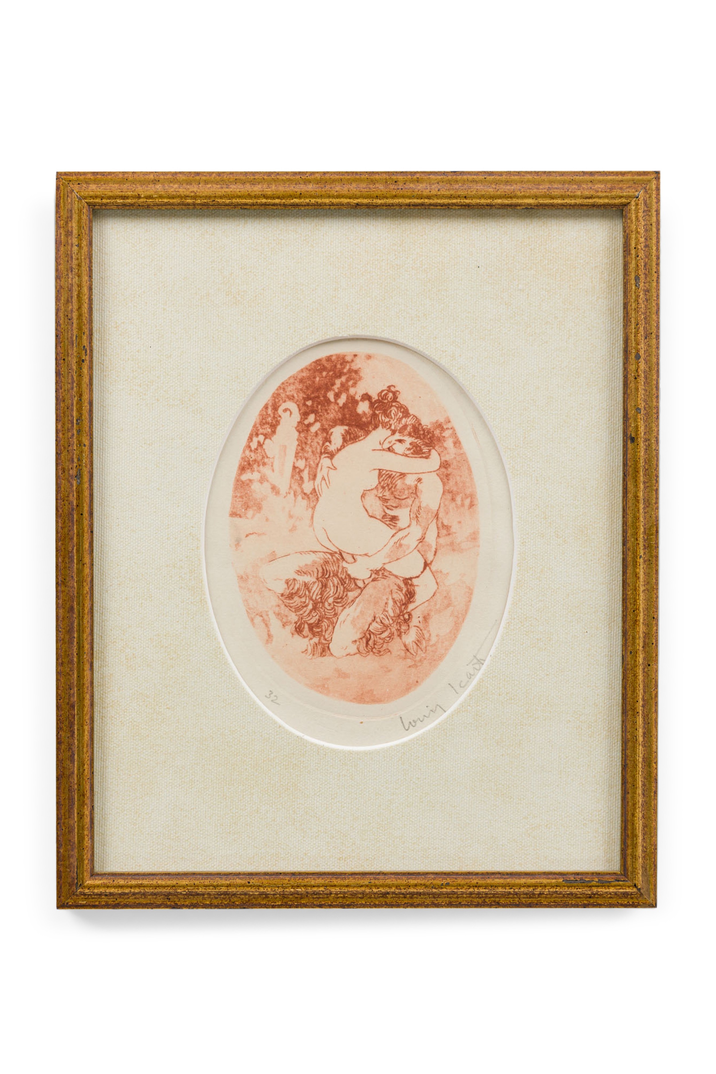 Paintings art portrait art deco french lithograph 050945 1