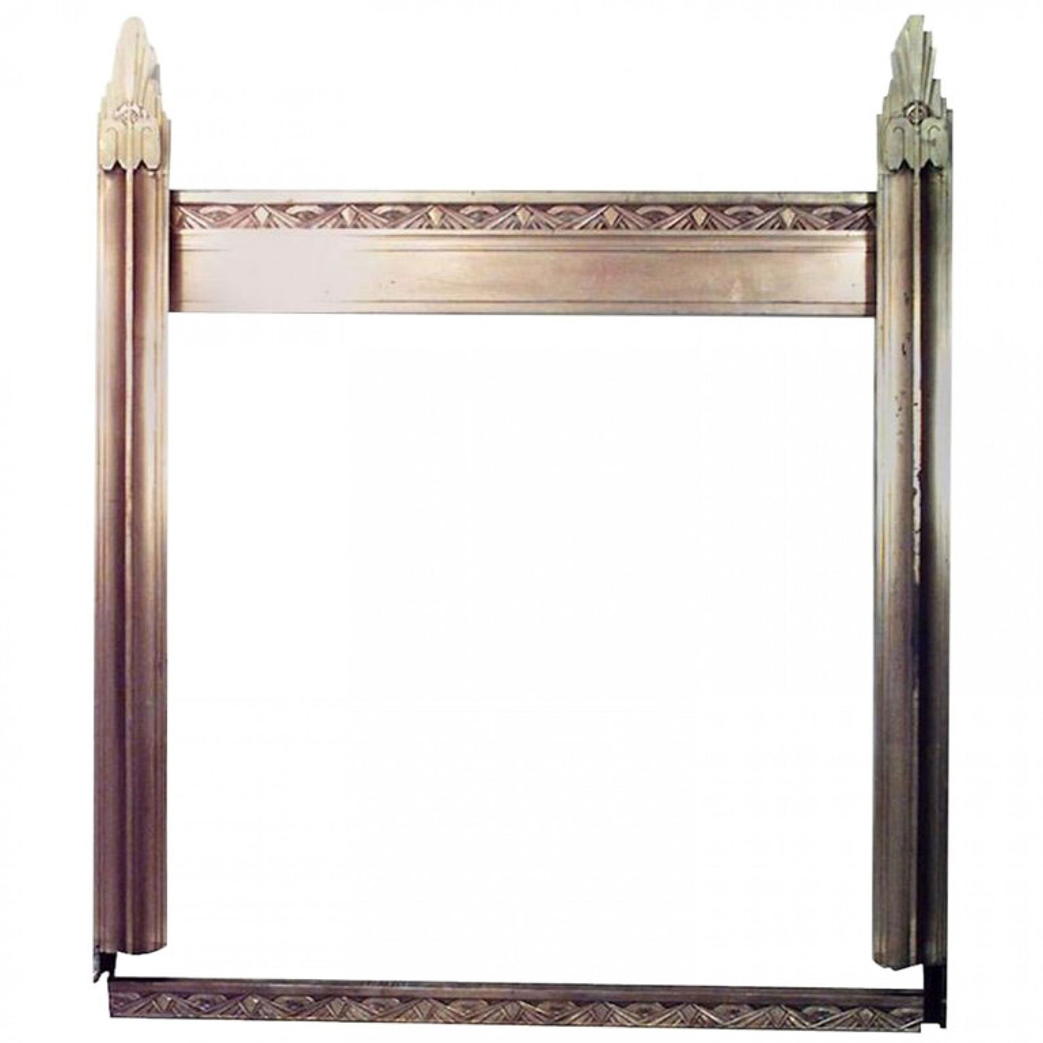 Art deco bronze storefront archways