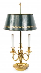 French empire style brass table lamp 5