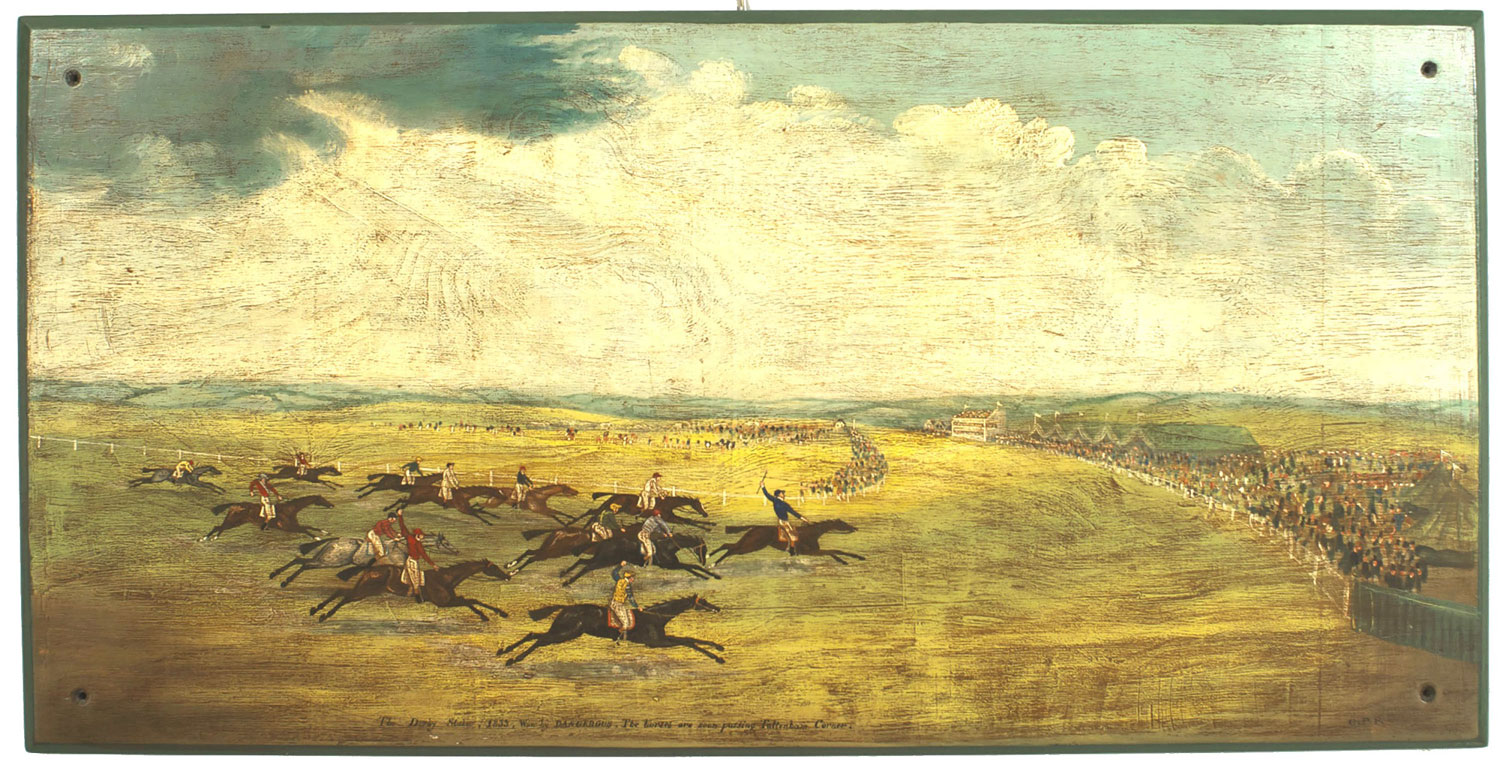 English steeplechase painting 1