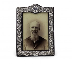 English victorian silver picture frame 10