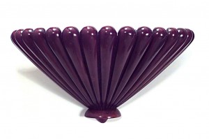 English georgian mahogany wall shelf 1