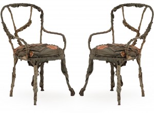 French victorian fantasy arm chairs