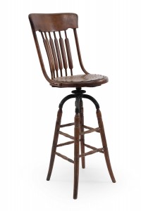 American victorian bookkeepers swivel chair