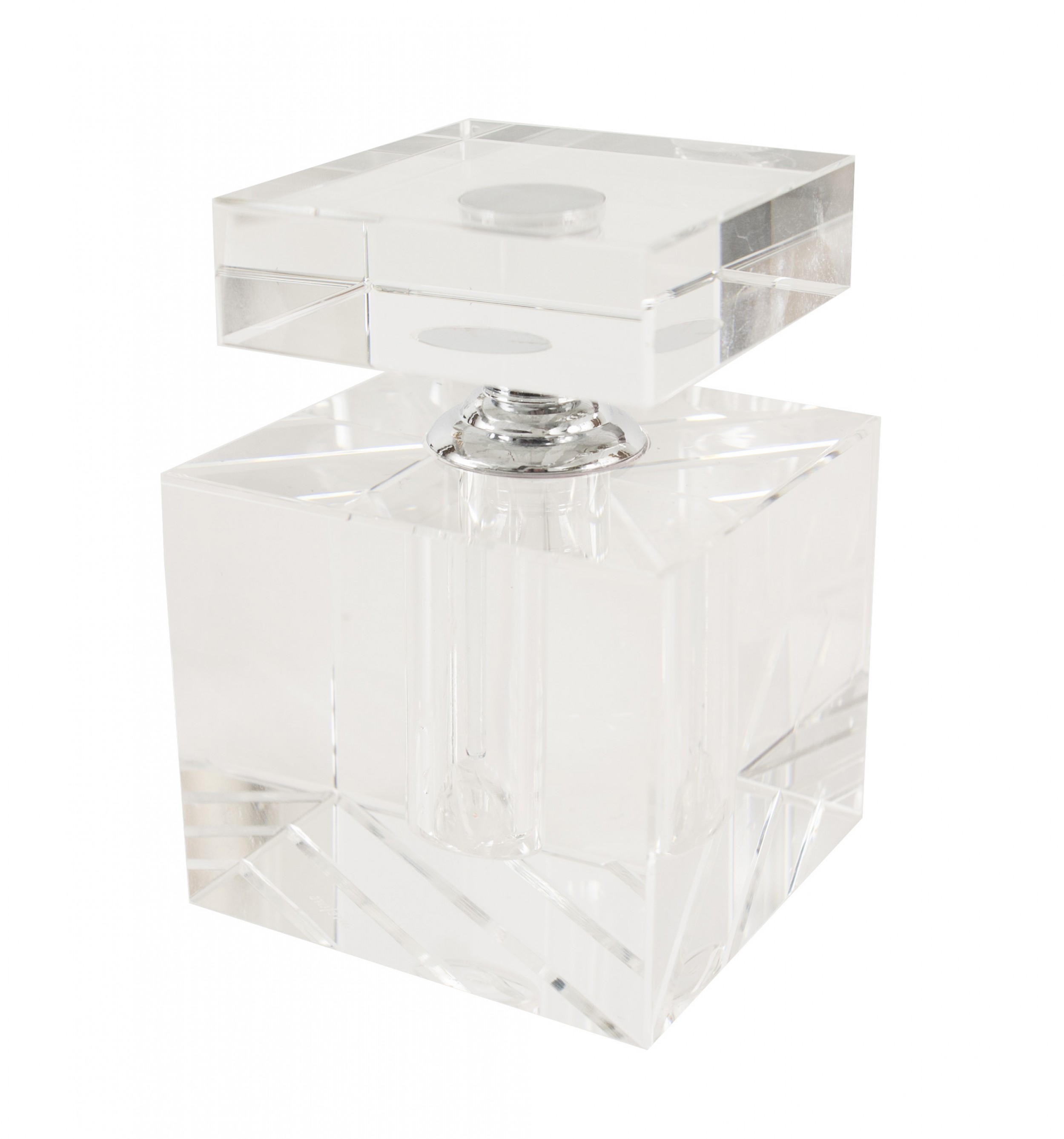 Contemporary swedish crystal perfume bottles