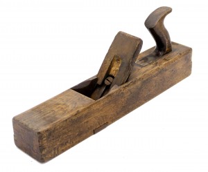 Antique english woodworker s plane block