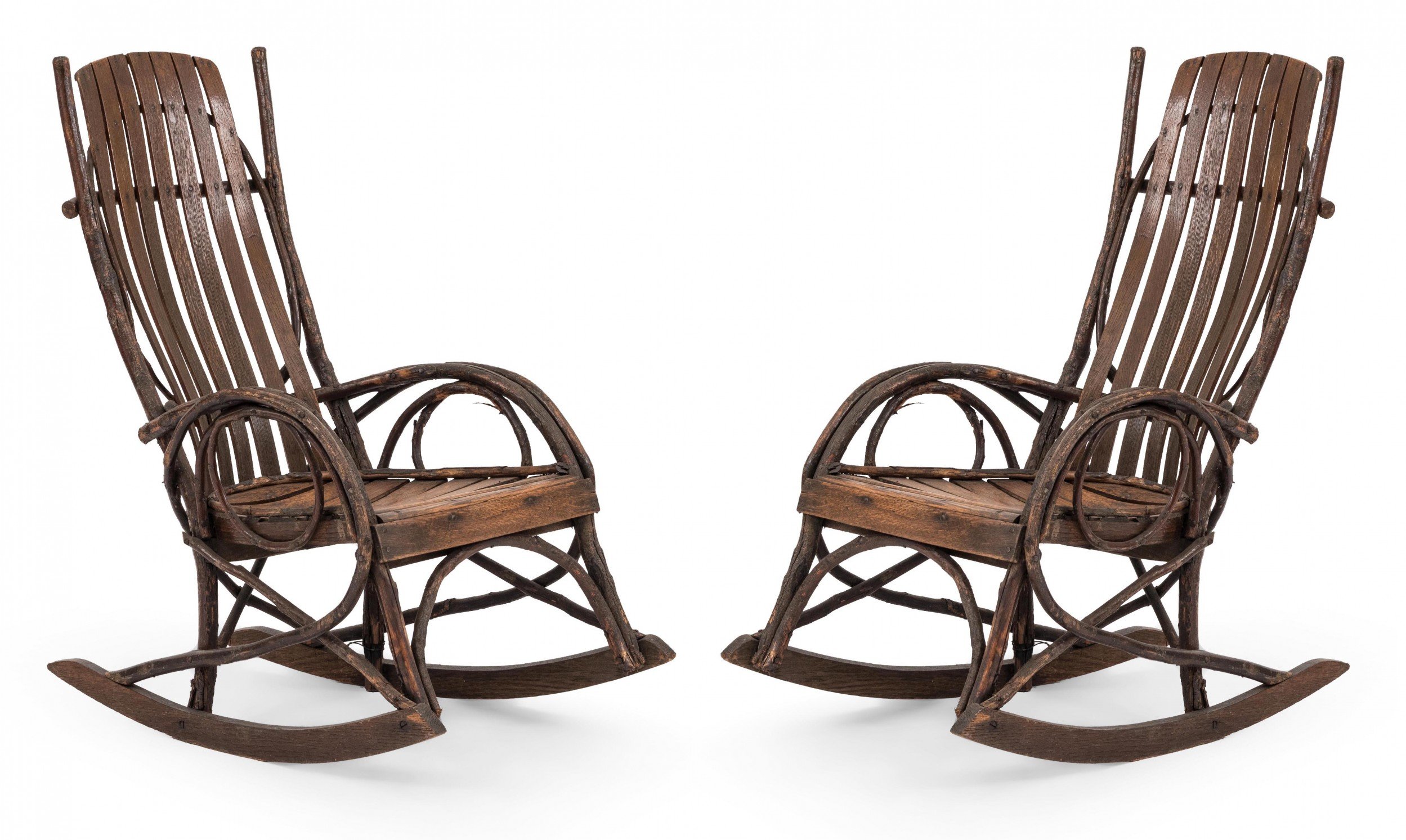 Country willow child s rocker 1