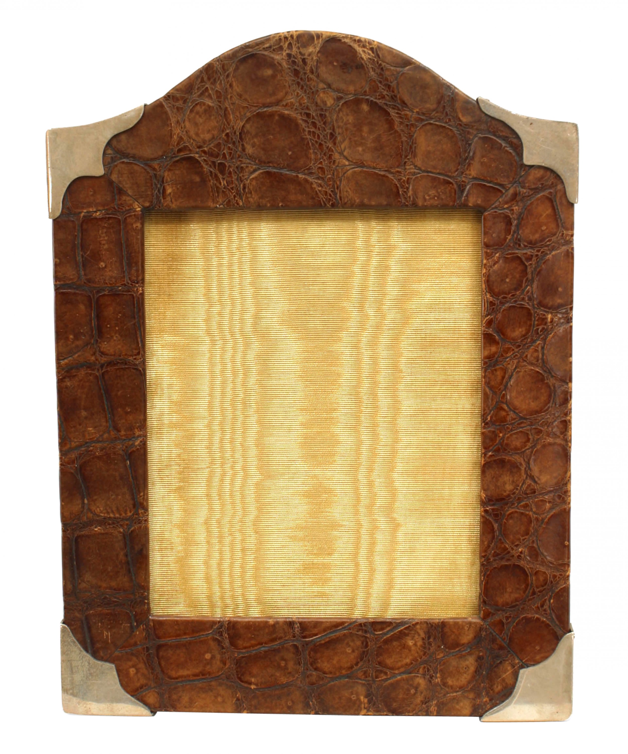English victorian crocodile picture frame