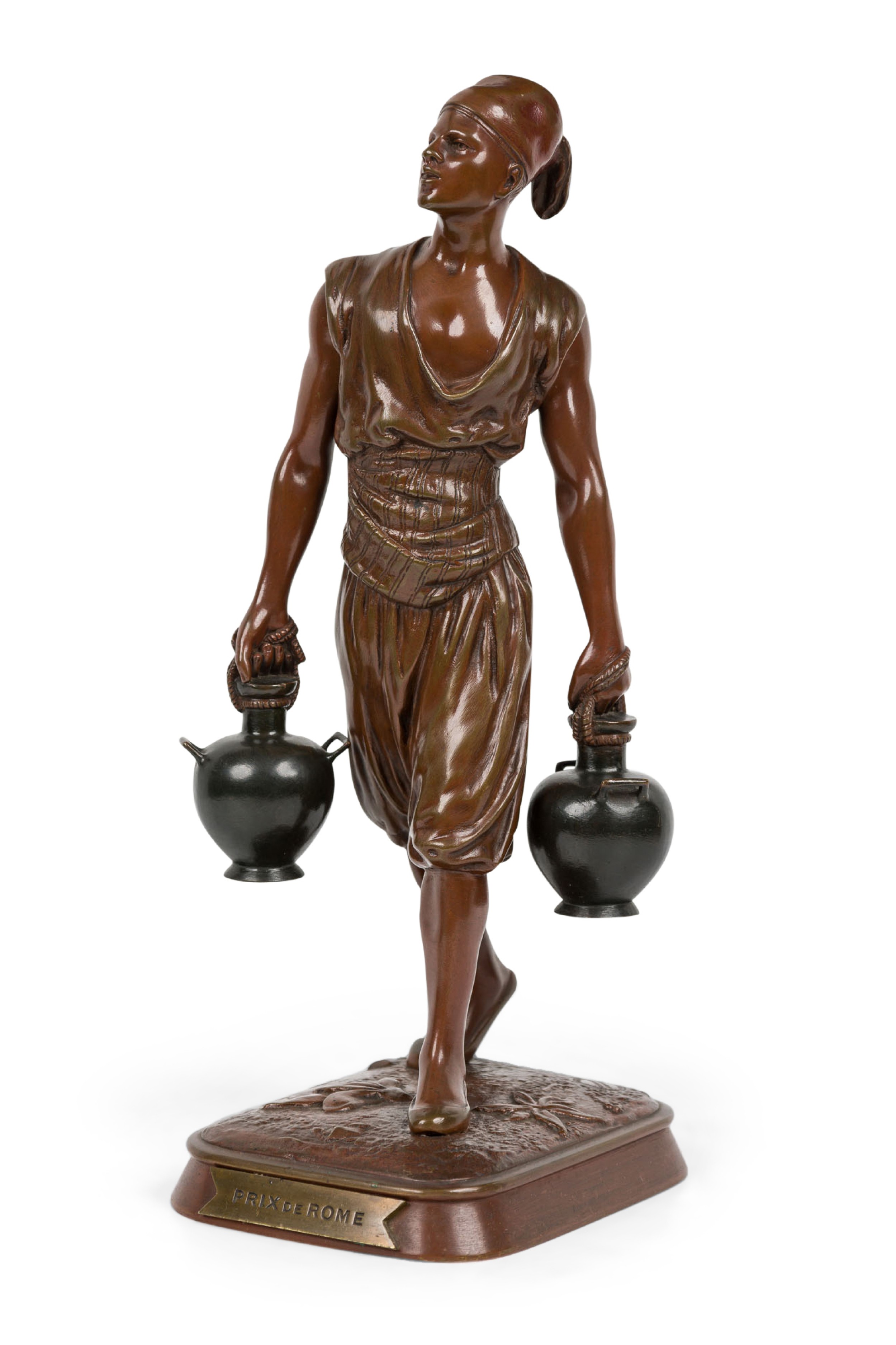 Debut victorian bronze moorish man