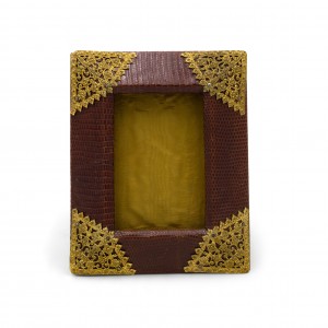 English brown crocodile picture frame 5