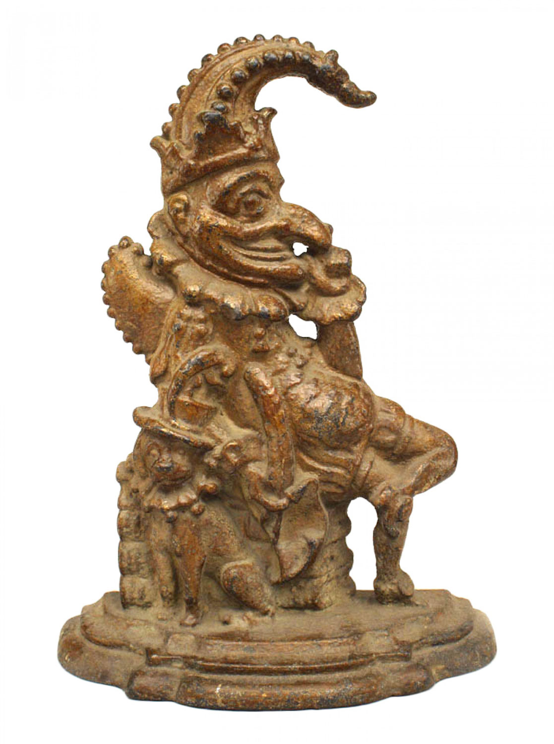 English victorian punch figure doorstop