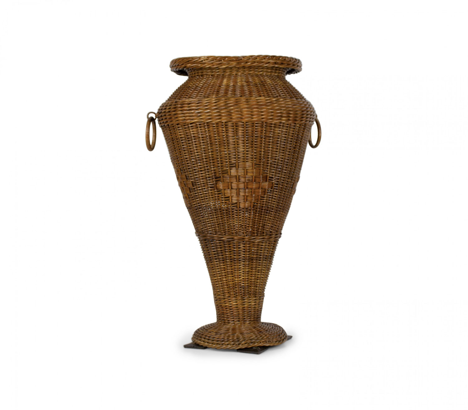 American mission wicker umbrella stand