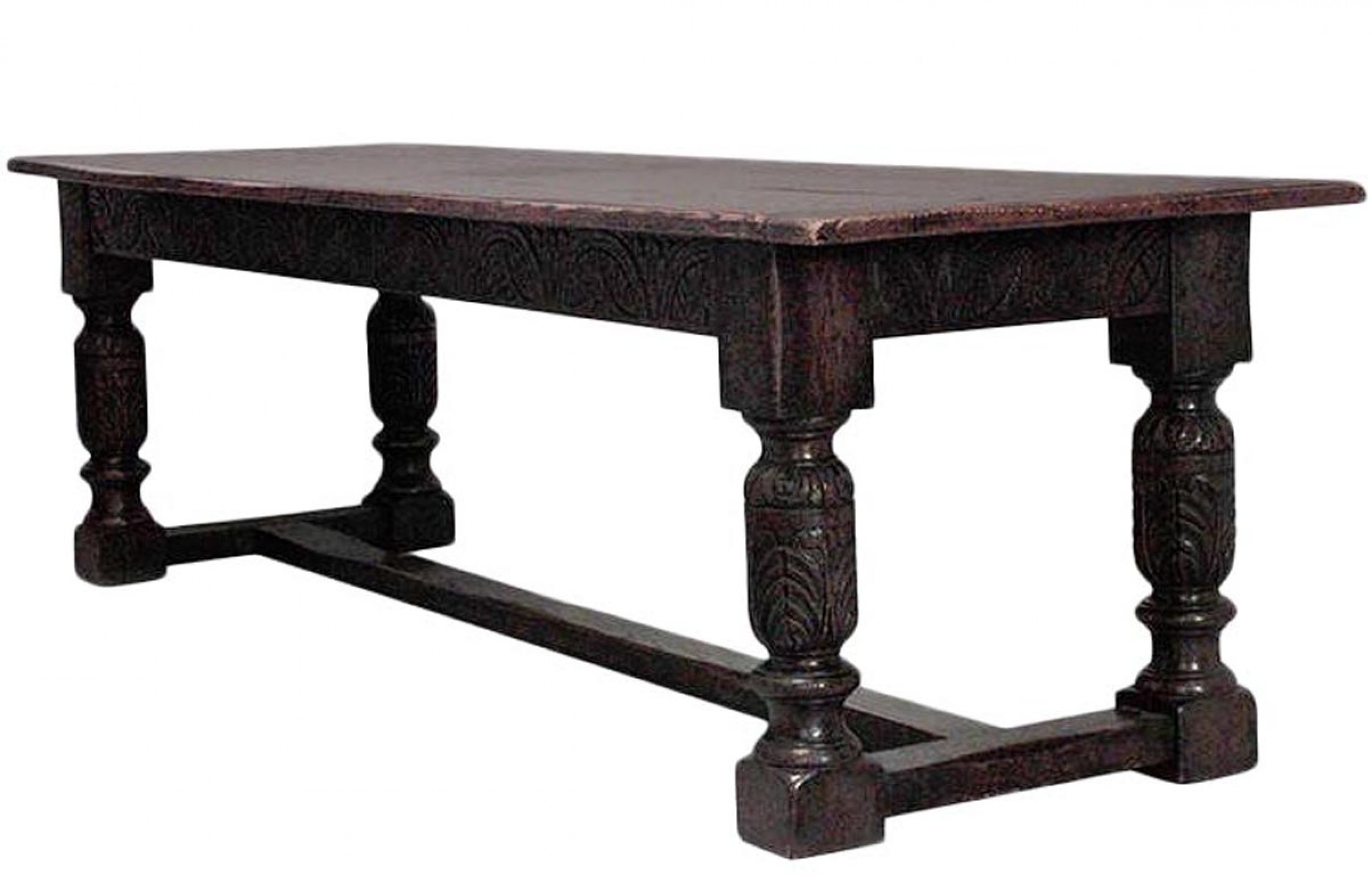 Italian renaissance oak refectory table 3