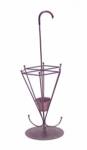 American mission wrought iron umbrella stand
