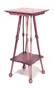 American mission oak end table 1