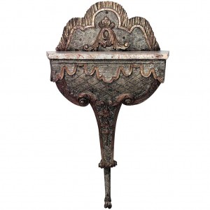 Italian venetian painted console table