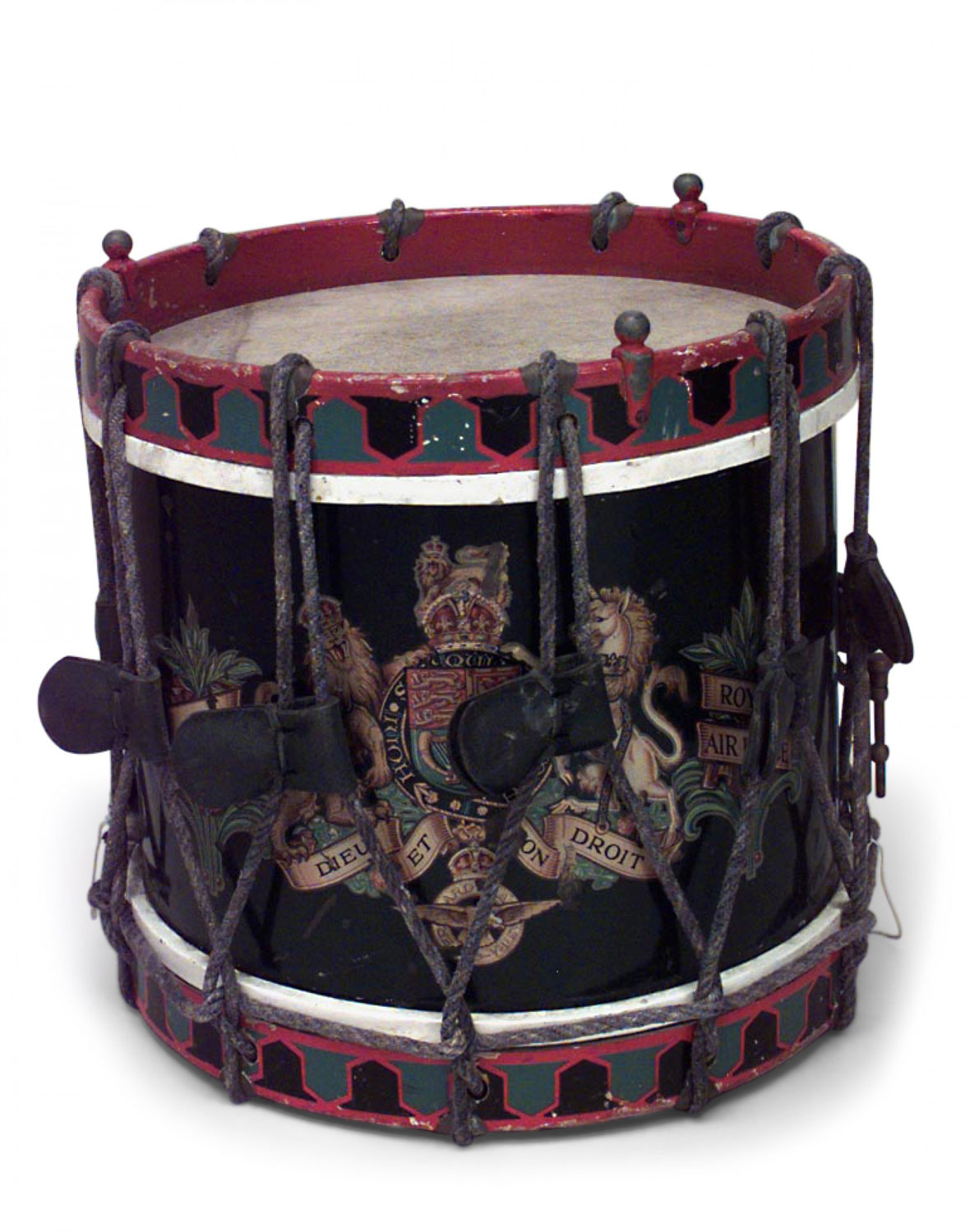 English victorian regimental drums