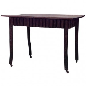Rustic old hickory center table 1
