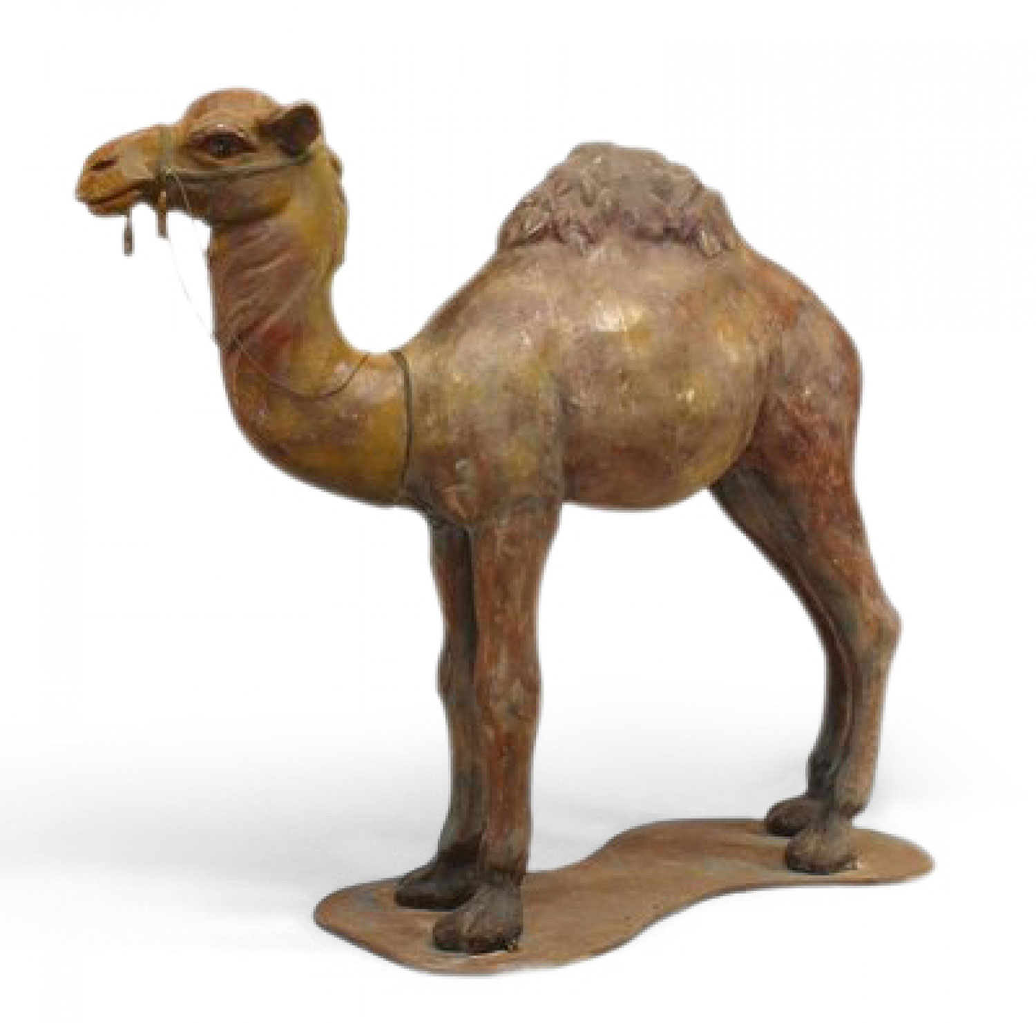 American papier mache camel figure