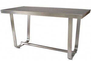 American aluminum center table