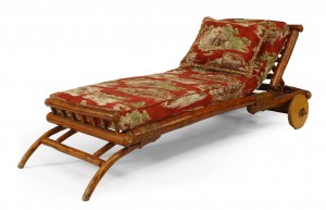 American rustic old hickory chaise 1