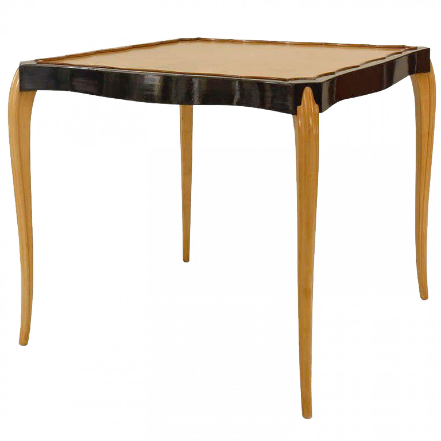 French sycamore game table