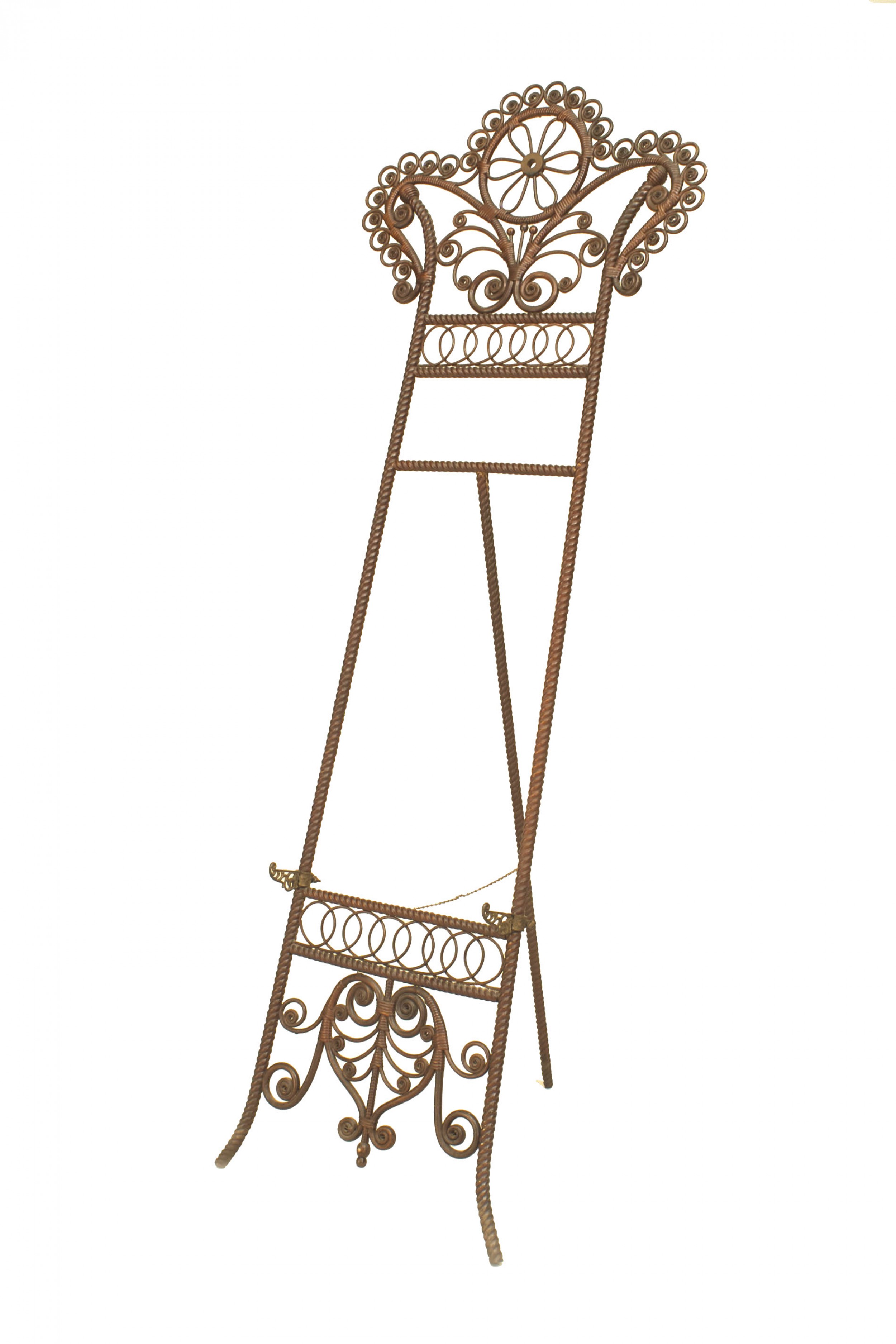 American victorian wicker easel