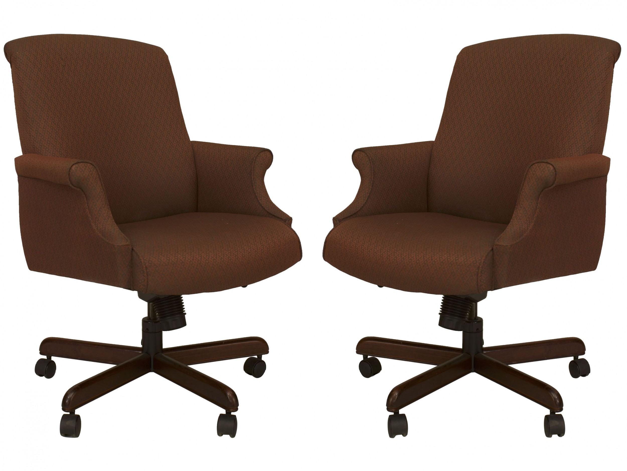 Contemporary upholstered office swivel chair
