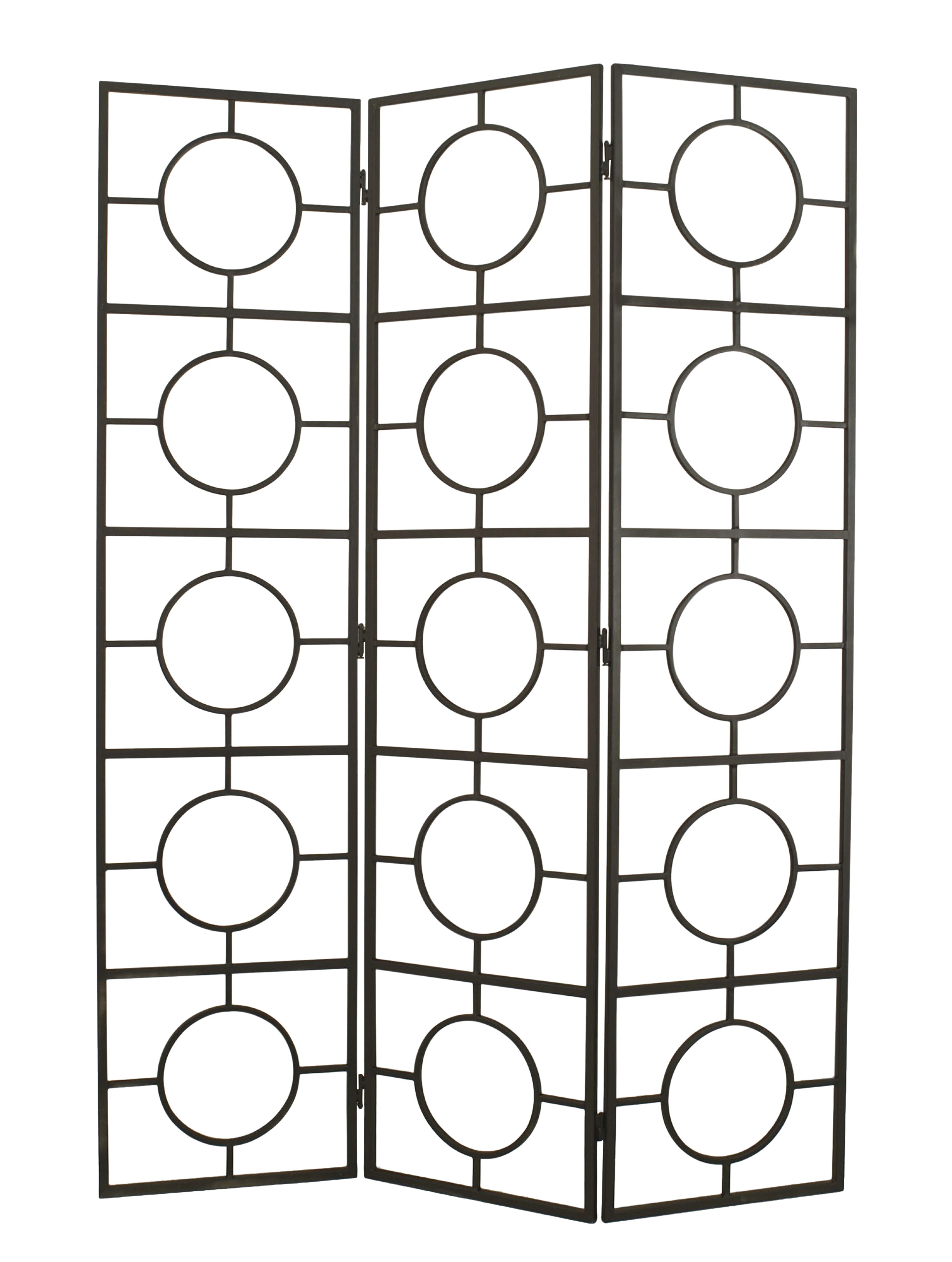 Post war design 3 fold screen 1