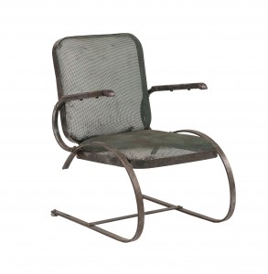 American steel bounce arm chair