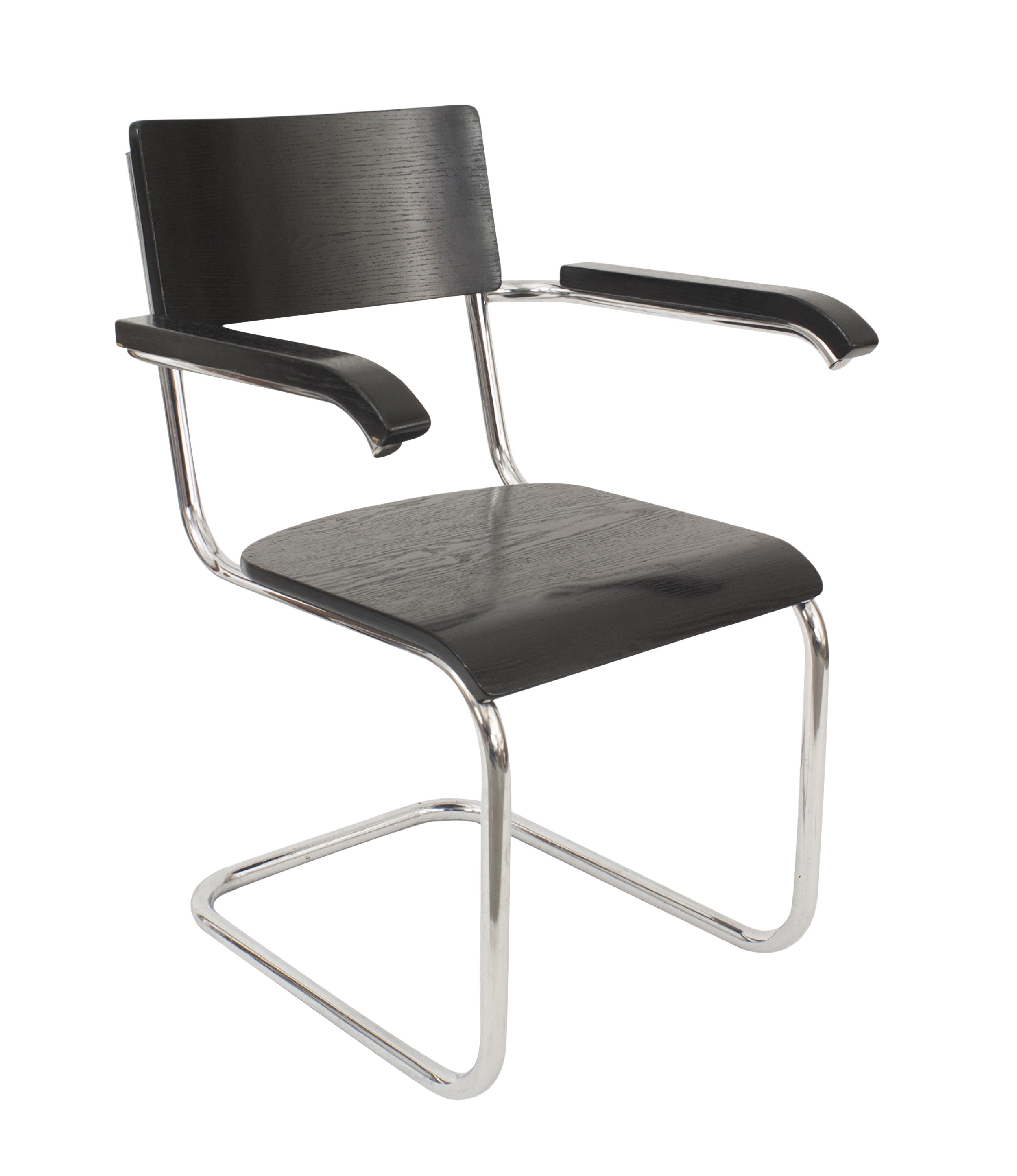 German art deco lacquered arm chair