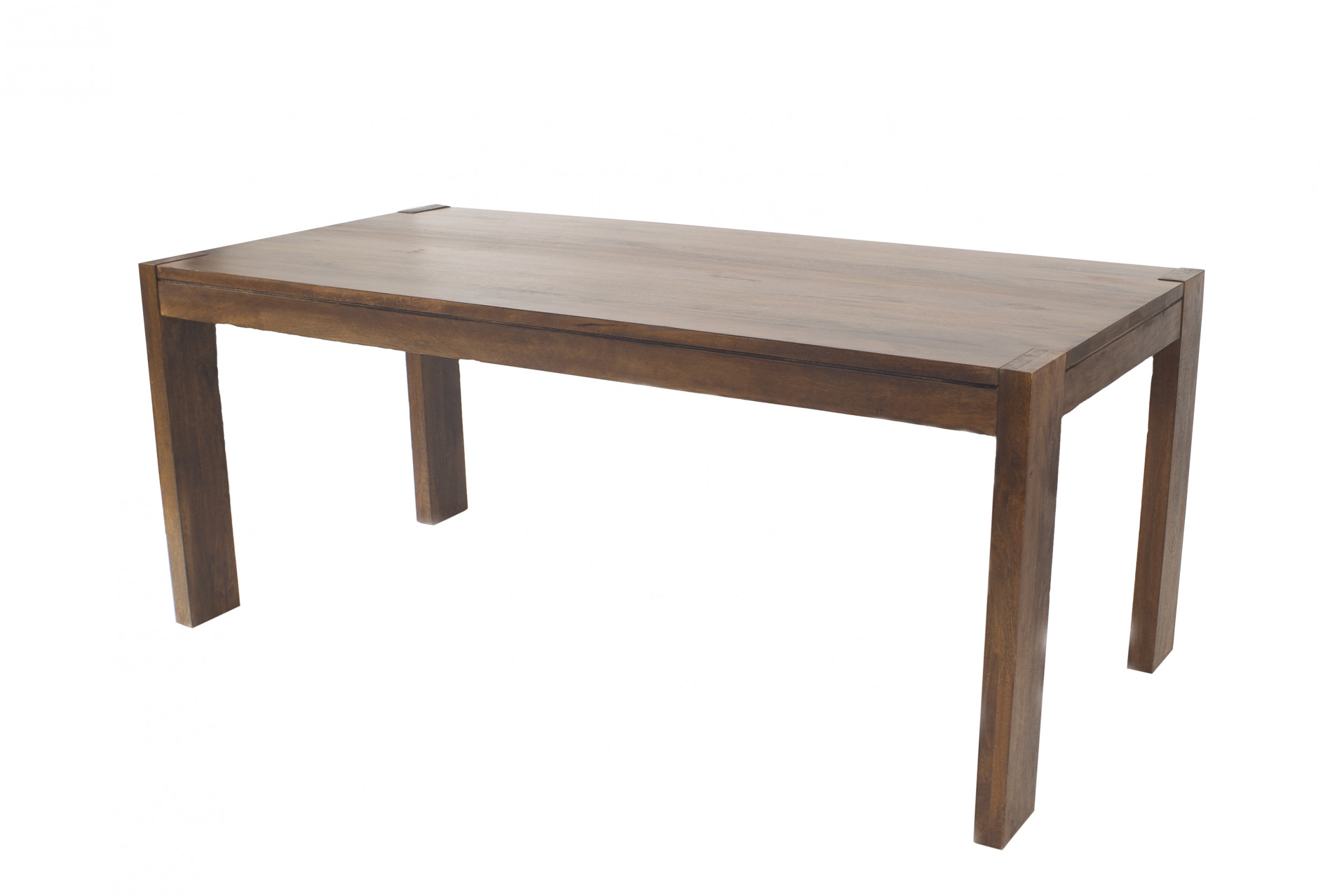 American mission style walnut dining table