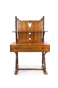 Rustic old hickory hutch 1