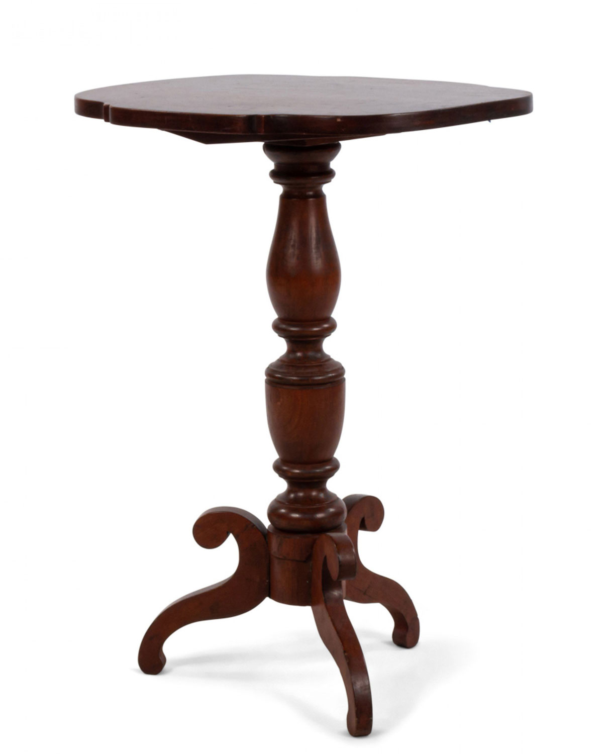 Federal piecrust tilt top table