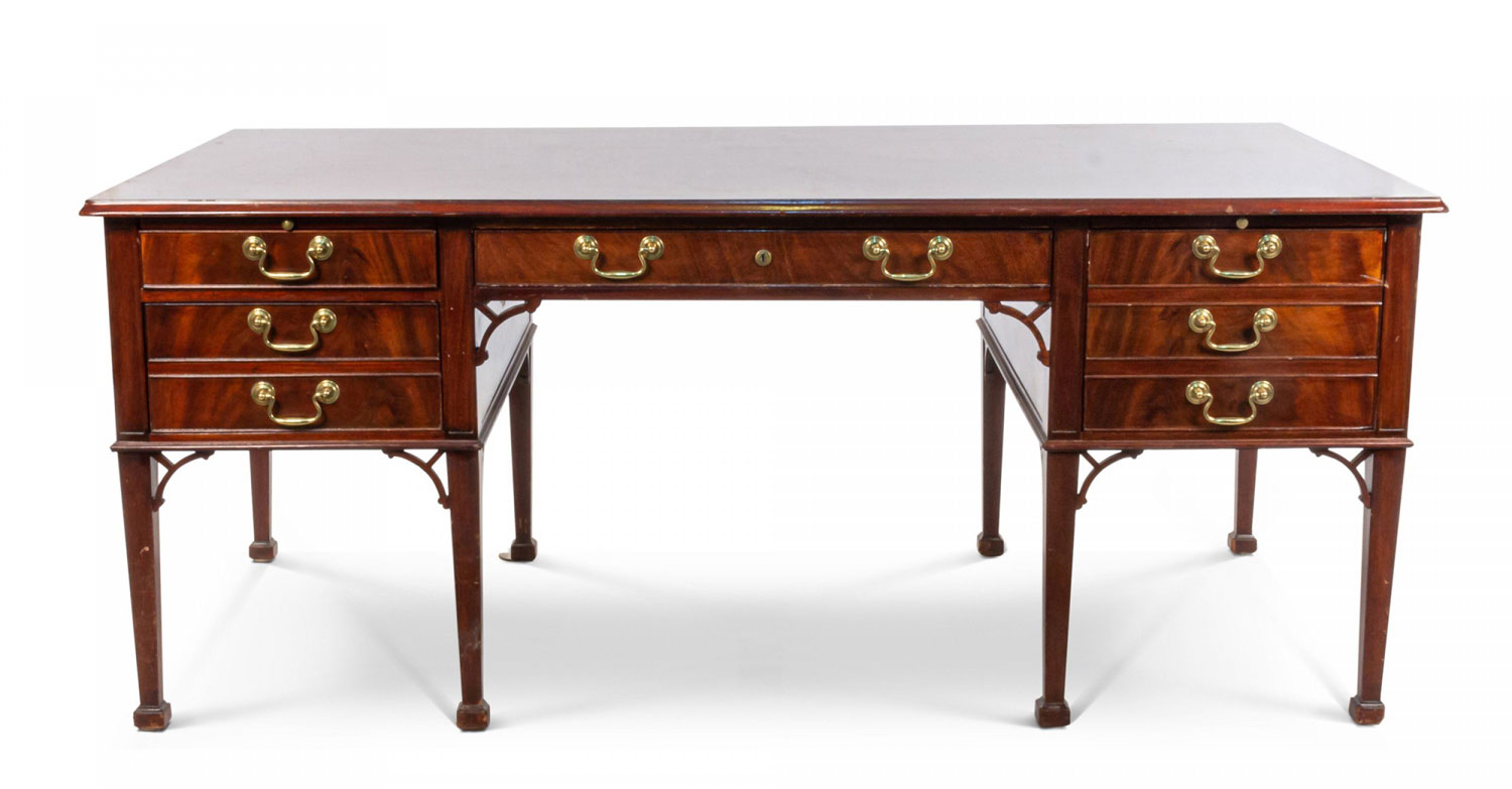 Georgian mahogany desk