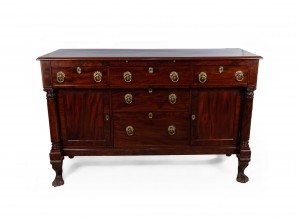 American empire mahogany sideboard 2