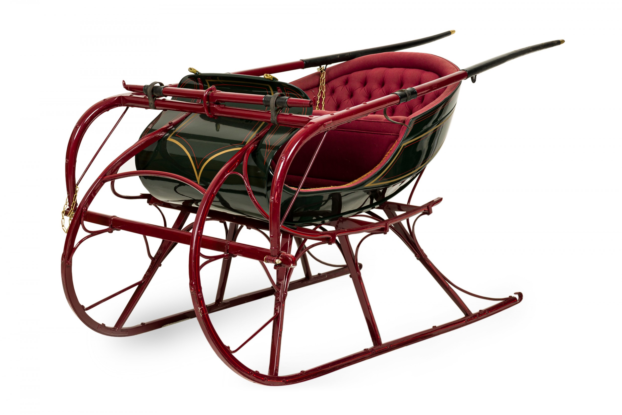 American country one horse albany cutter sleigh