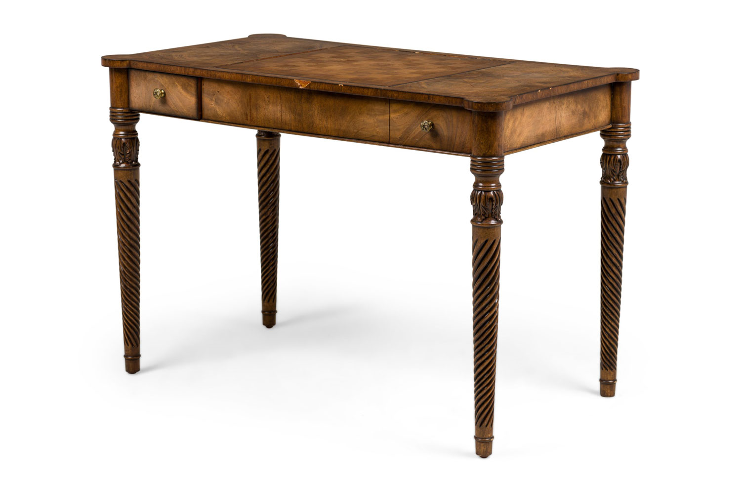 Italian Neoclassical Style Chess and Baccarat Game Table