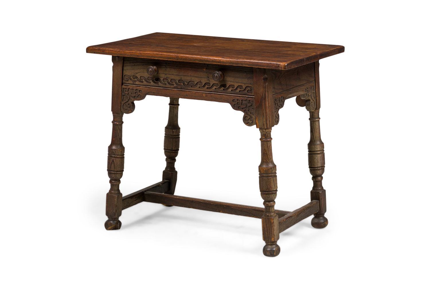 American Mid Century Colonial Revival Mahogany Occassional Table