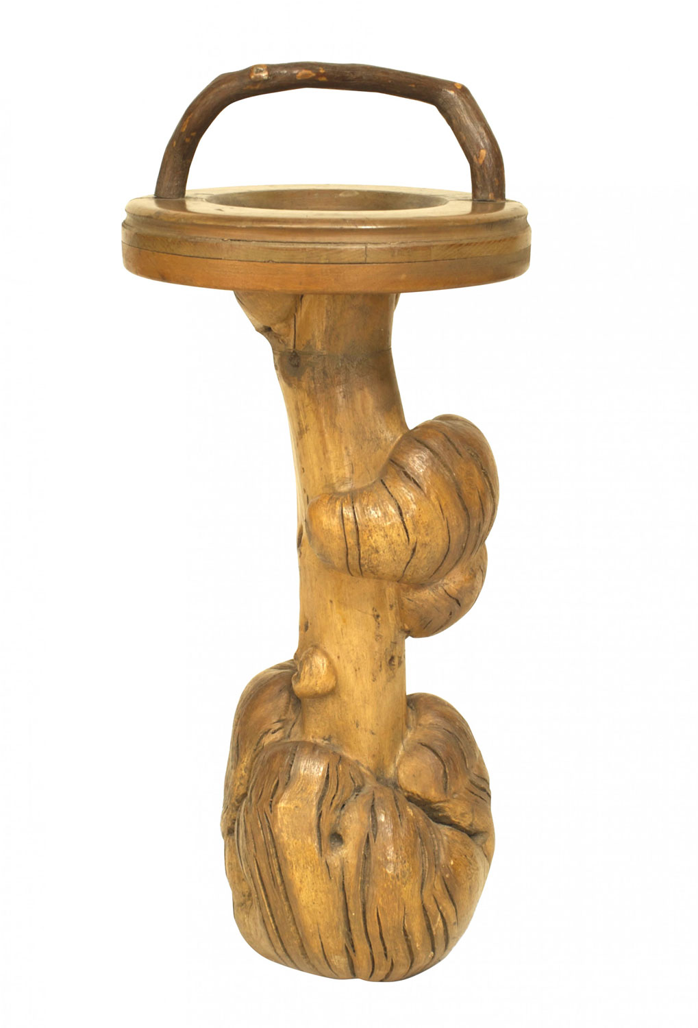 American rustic root ashtray