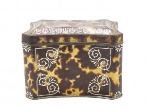 Trompe l oeil boulle tin box