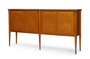 Italian mid century sycamore sideboard