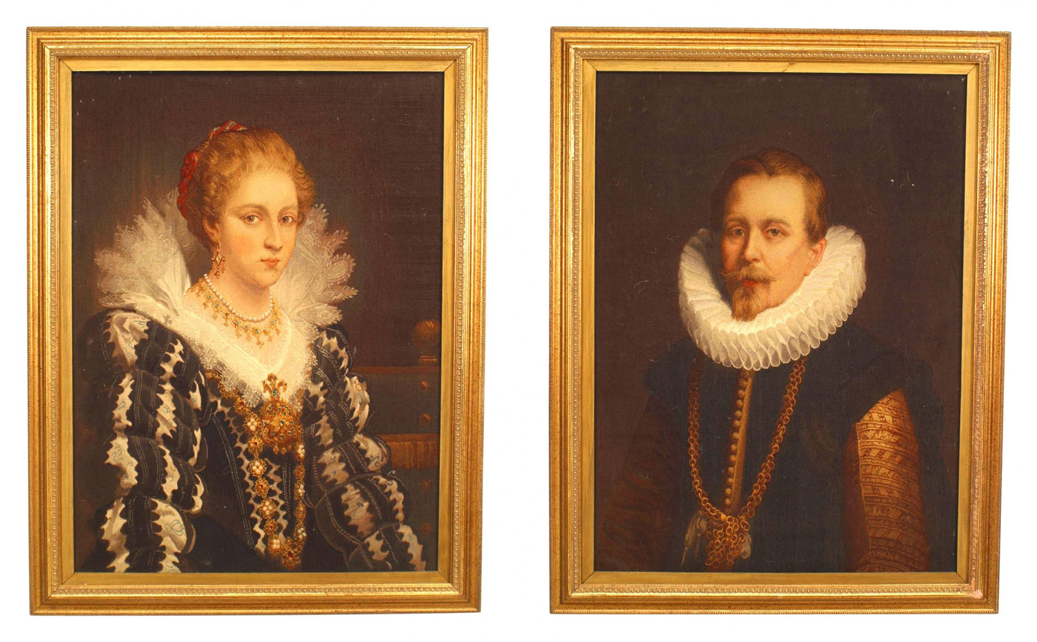 English renaissance tapestry portraits