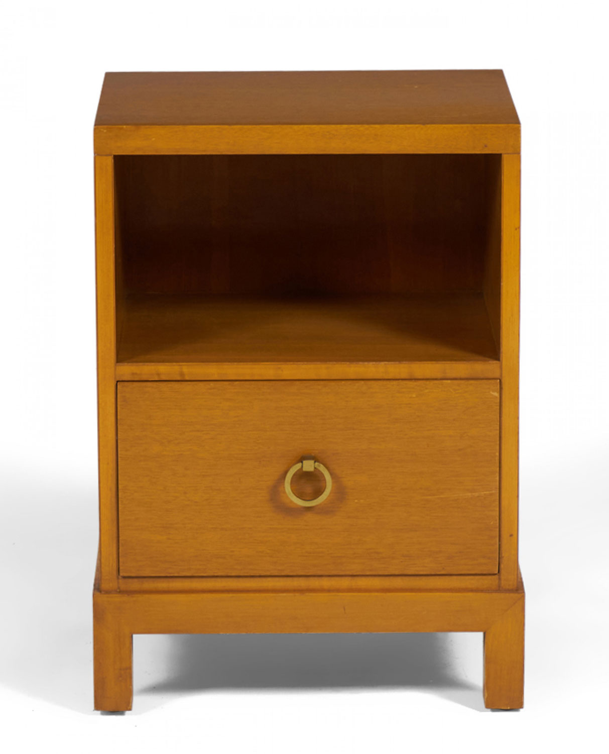 Widdicomb Modern American Mid Century Walnut Single Drawer Nightstand 1