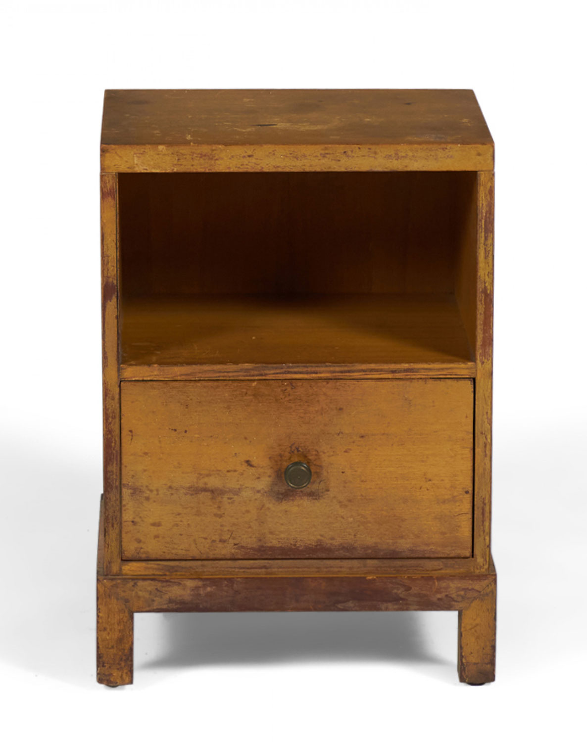 Widdicomb Modern American Mid Century Walnut Single Drawer Nightstand 2