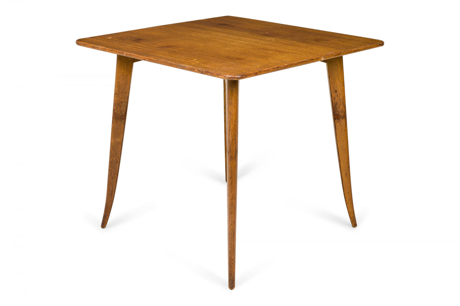 Edward J Wormley for Dunbar Furniture Company American Mid Century Square Wooden Game Table