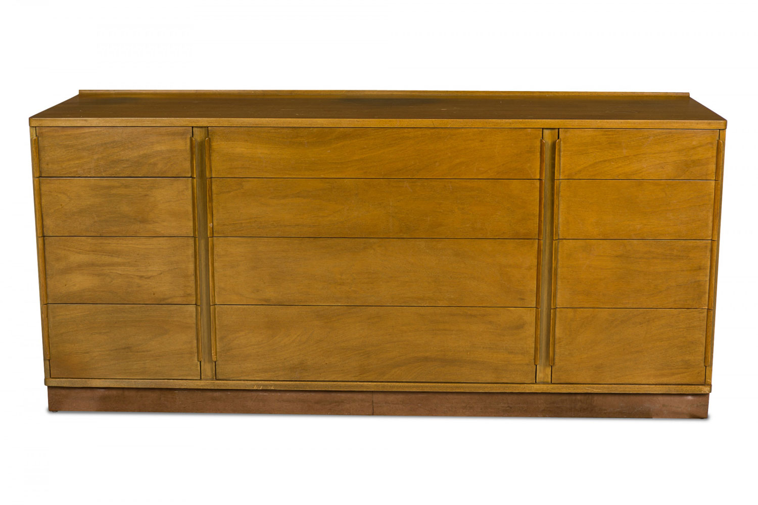 Edward Wormley for Dunbar Furniture Co American Mid Century Walnut Low Chest of Drawers